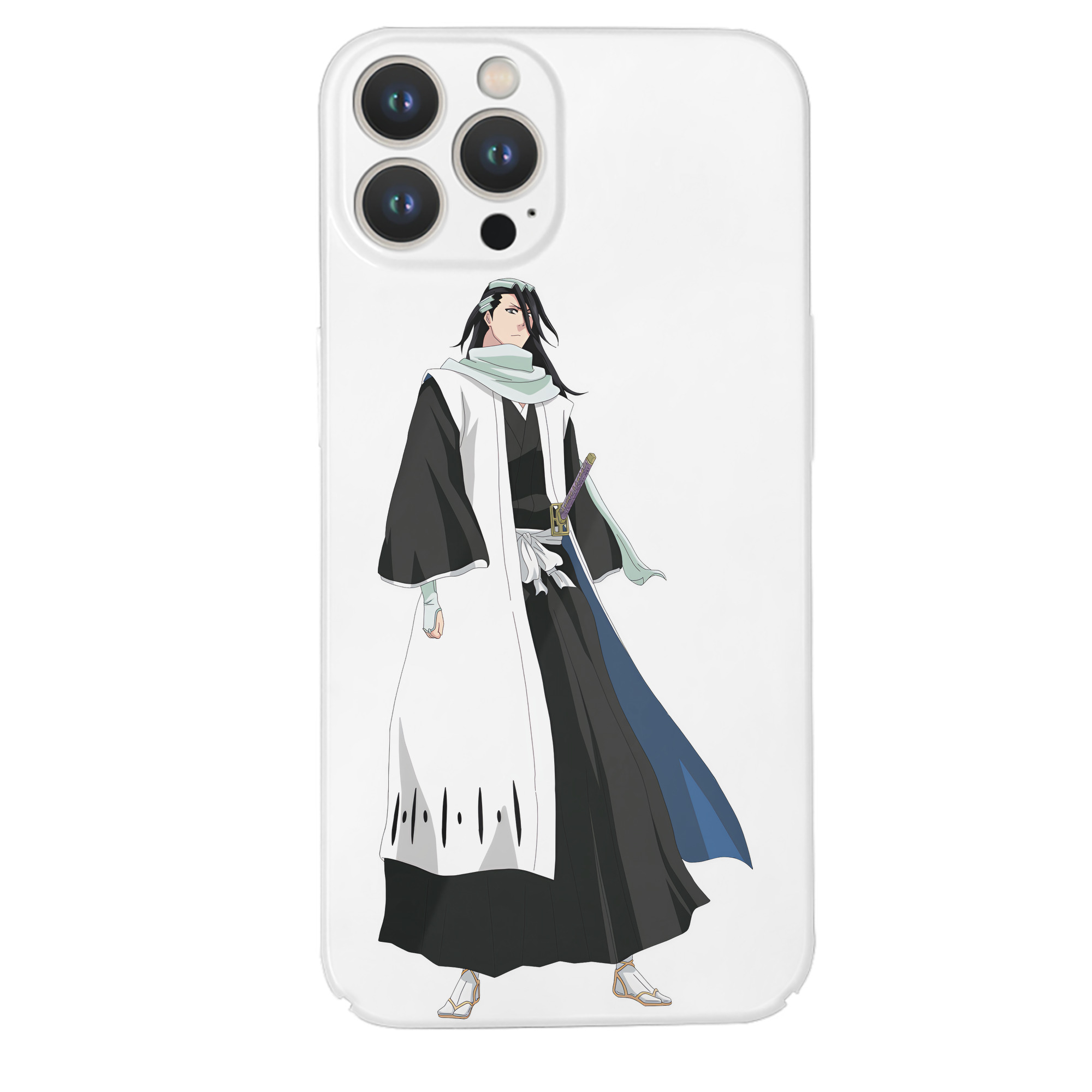 （画像用） ブリーチ くちき びゃくや BLEACH Kuchiki Byakuya 【iPhone 14シリーズ対応】ハードケース